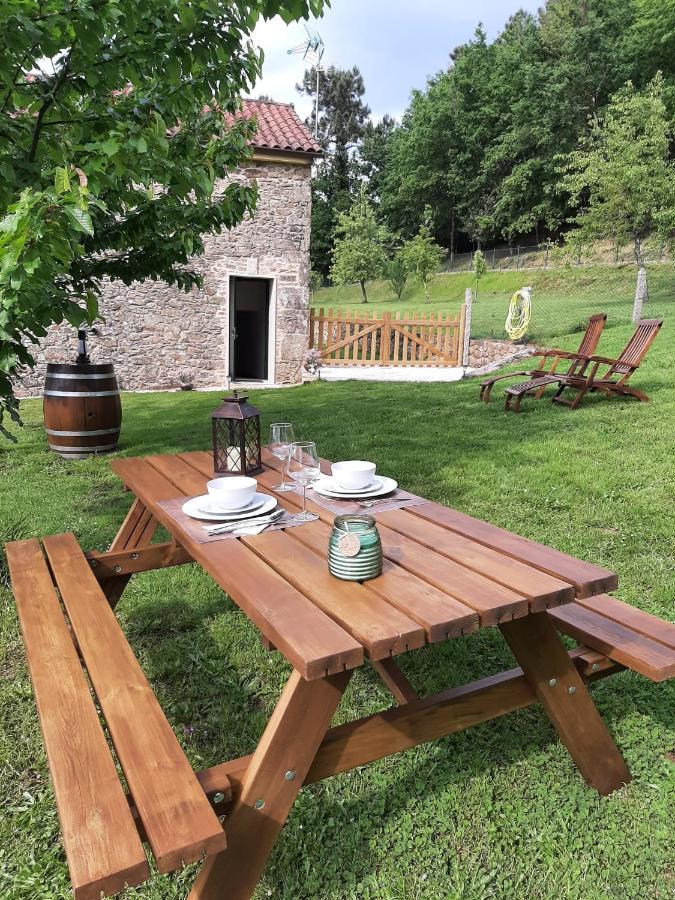 Casa Galipendre Villa A Estrada Eksteriør billede