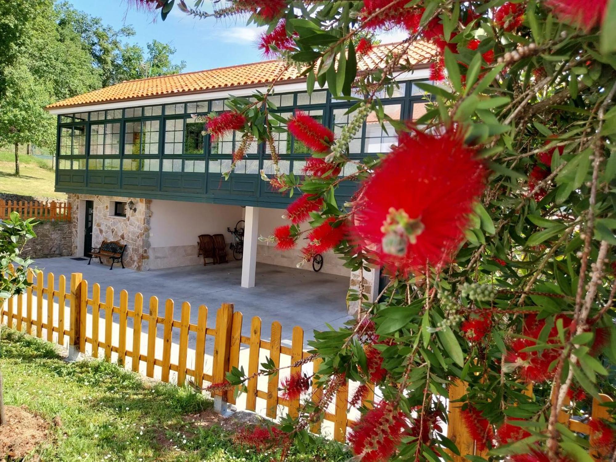Casa Galipendre Villa A Estrada Eksteriør billede